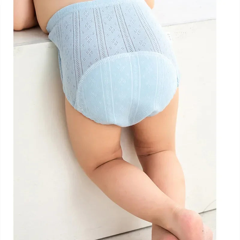 3PC Cotton Training Pants Summer Baby Shorts Washable Boy  Cloth Diapers Reusable Nappies Infant Panties