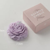Peony Candle 3D Plant Aromatherapy  Candle Decoration Living Room Bedroom Minimally Decorated Flowers