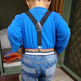 Kids Suspenders Bow Tie Set Boy Girl Retro Adjustable Suspenders Children Baby Braces