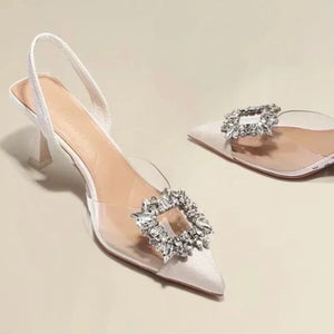 Women High Heels Shoes Luxury Crystal  Women sandalias de mujer