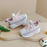 New Spring Baby Shoes Mesh Breathable Toddler Kids Sport Shoes Outdoor Tennis Soft Sole Little Girls Boys Sneakers EU15-25
