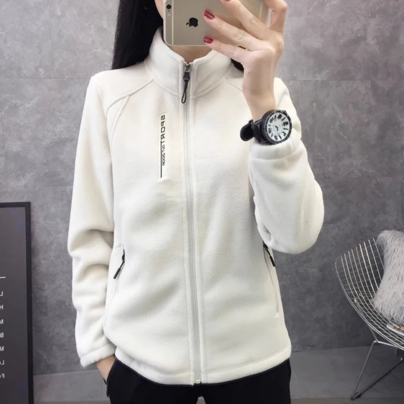 Autumn Winter Clothes Coat Slim Women Sweatshirt