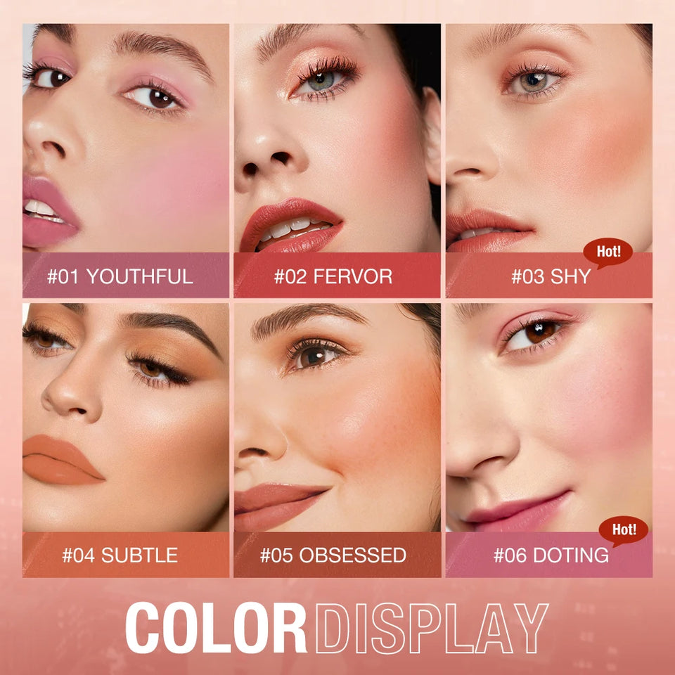O.TWO.O Lipstick Blush Stick 3-in-1 Eyes Cheek and Lip Tint Buildable Waterproofight