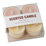 4pcs Handmade Tea Light Scented Candle Aromatherapy Soy Wax Candles