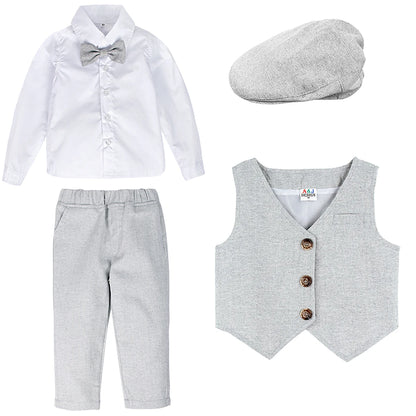 Kids Clothes Boys Wedding Suit Toddler Gentleman Outfit