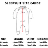 Baby Sleepsuit Vest Bodysuit Newborn Boys Infant Shower Gift