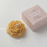 Peony Candle 3D Plant Aromatherapy  Candle Decoration Living Room Bedroom Minimally Decorated Flowers