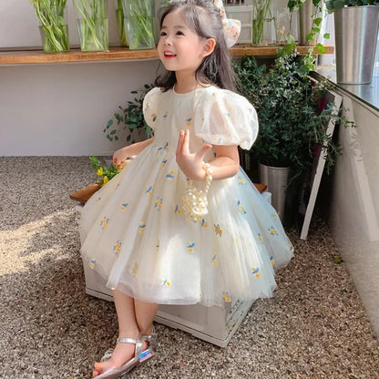 Children Girls Summer Dress for Kids Wedding Children Dresses