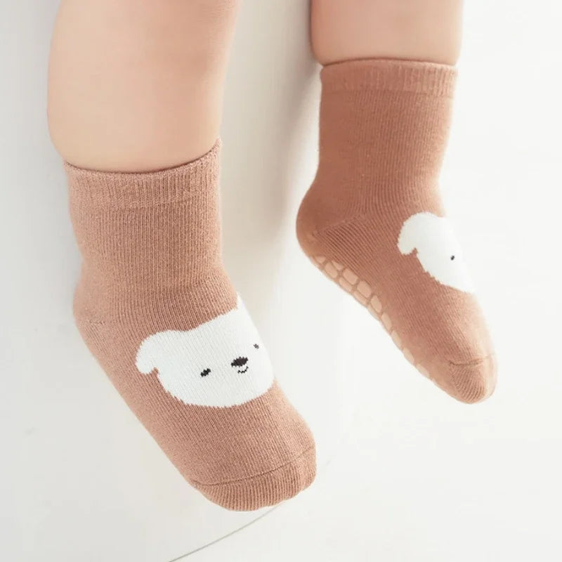 Spring Autumn Sock Baby Boys Girls Anti-Slip Floor Socks