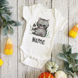 Personalized Monkey with Name Baby Jumpsuit Baby