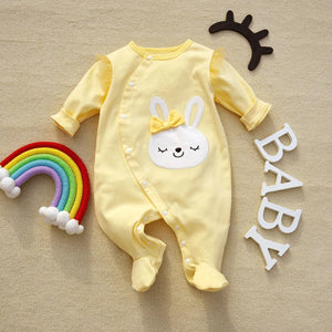 Months cute Baby Rompers Newborn Girls
