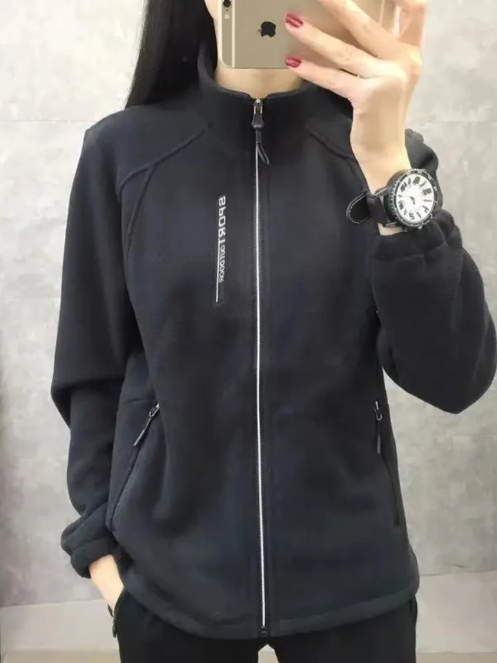 Autumn Winter Clothes Coat Slim Women Sweatshirt