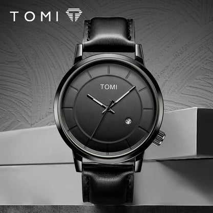 TOMI Luxury Men's Watch Fashion Original Brand Business Men's Quartz Watch