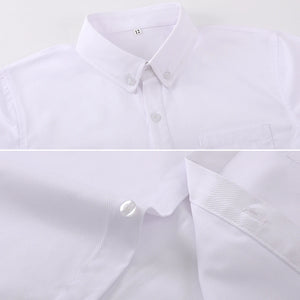 Boys Shirt Kids Oxford White Shirts Kids School Uniform Gift Perform Ceremony Birthday Wedding Formal Clothes 6 to 14 Years