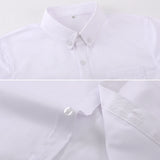 Boys Shirt Kids Oxford White Shirts Kids School Uniform Gift Perform Ceremony Birthday Wedding Formal Clothes 6 to 14 Years