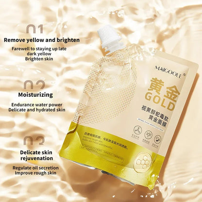 Retinol Snake Venom Peptide Gold Mask