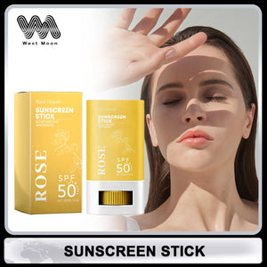 Sunscreen Stick Spf 50 UV Protection Oil-Control Dryness Improving Roughness Hydrating Skin Brightening Skin Care Sunblock Stick