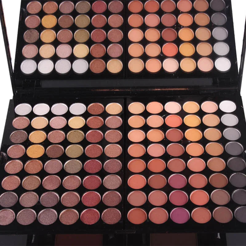 Miss Rose Professional Makeup 194 Color Matte Shimmer Palette Cosmetic Foundation