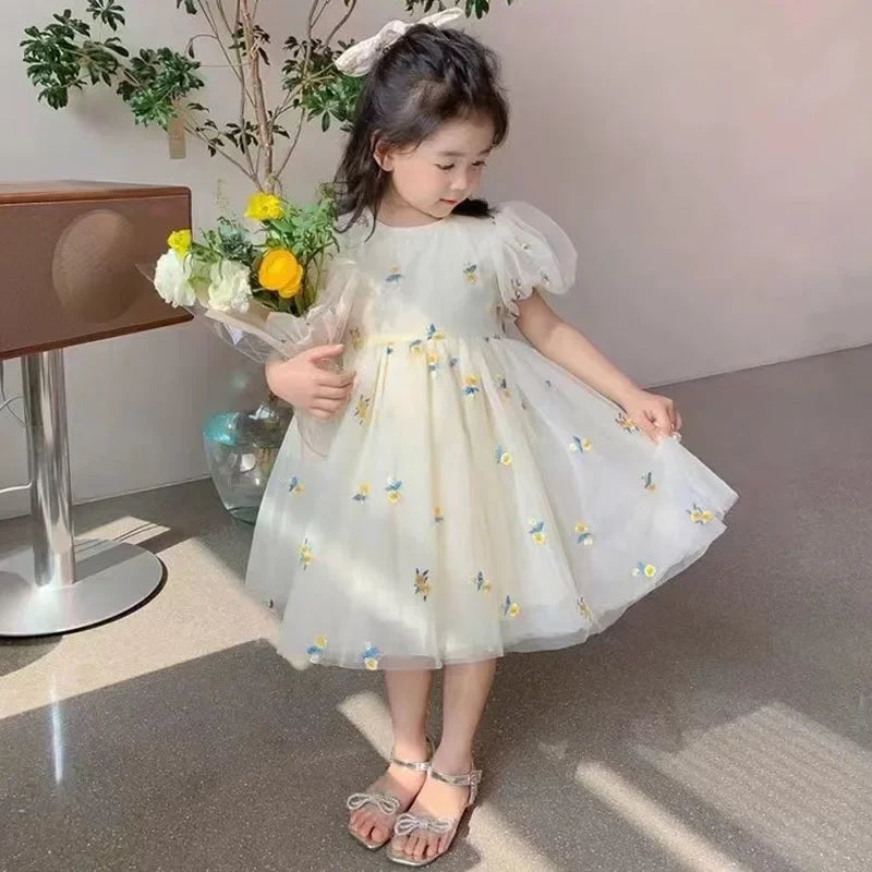 Children Girls Summer Dress for Kids Wedding Children Dresses