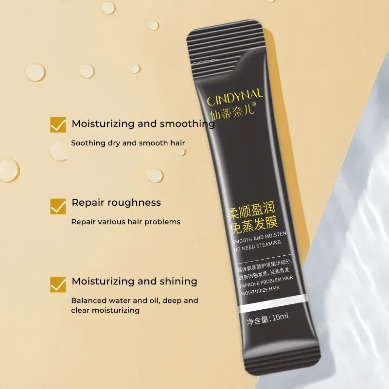 Magical Keratin Repairing Hair Mask for Damaged Frizzy Hair Deep Conditioner Fast Smooth