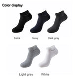 10 Pairs / Pack Men's Anti-Bacterial Man Ankle Socks Men