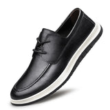 Mens Genuine Leather Shoes Senior Business Shoes New Fashion Casual Wedding Party Shoes Lace Up Warm Plush Mans Oxford Footwear