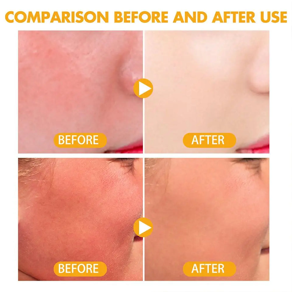 2pcs Waterproof Spf50 Sunscreen Loose Powder Sunblock Skin Protective Invisible Pore Solar Blocker Oil Control For Face Care
