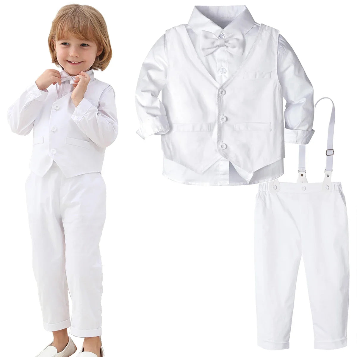 Christening Outfits for Boys Baptism Baby Easter Suit Set Infant Birthday Party Clothes