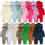 New Hot Sale Baby Boys Girls Clothes Long Sleeve Rompers