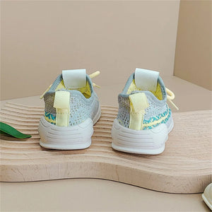 New Spring Baby Shoes Mesh Breathable Toddler Kids Sport Shoes Outdoor Tennis Soft Sole Little Girls Boys Sneakers EU15-25