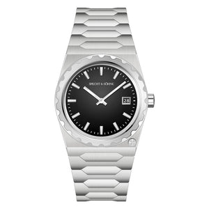 2024 New Arrivals Specht & Söhne Luxury 37MM Quartz Watch For Men Super Slim Stainless Steel Sapphire Crystal 50M Waterproof