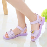 Girls Princess Sandals Cute Children Summer Beach Shoes
