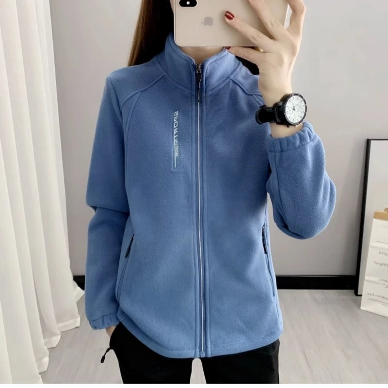 Autumn Winter Clothes Coat Slim Women Sweatshirt