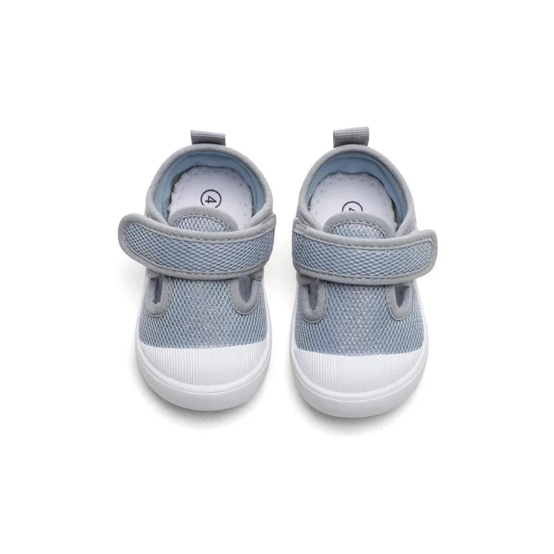 Baby First-Walking Shoes Kid Shoes Trainers Toddler Infant Boys Girls Soft Sole Non Slip Cotton Mesh Breathable Lightweight TPR