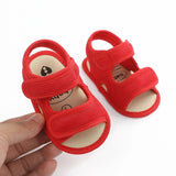 Summer Baby Sandals Boys Girls Soild Color Breathable Anti-Slip Shoes Toddler Soft Soled Walking Shoe First Walkers 0-18 Monthes