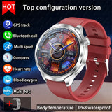 For HUAWEI Outdoor Sports Smart Watch Men AMOLED Screen NFC GPS Compass Heart rate Waterproof Bluetooth Call SmartWatch 2024 New