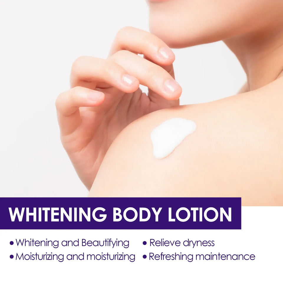 5 packs Niacinamide Whitening Body Lotion Improving Dull Skin Brightening Complexion Nourishing & Moisturizing Body Care Product
