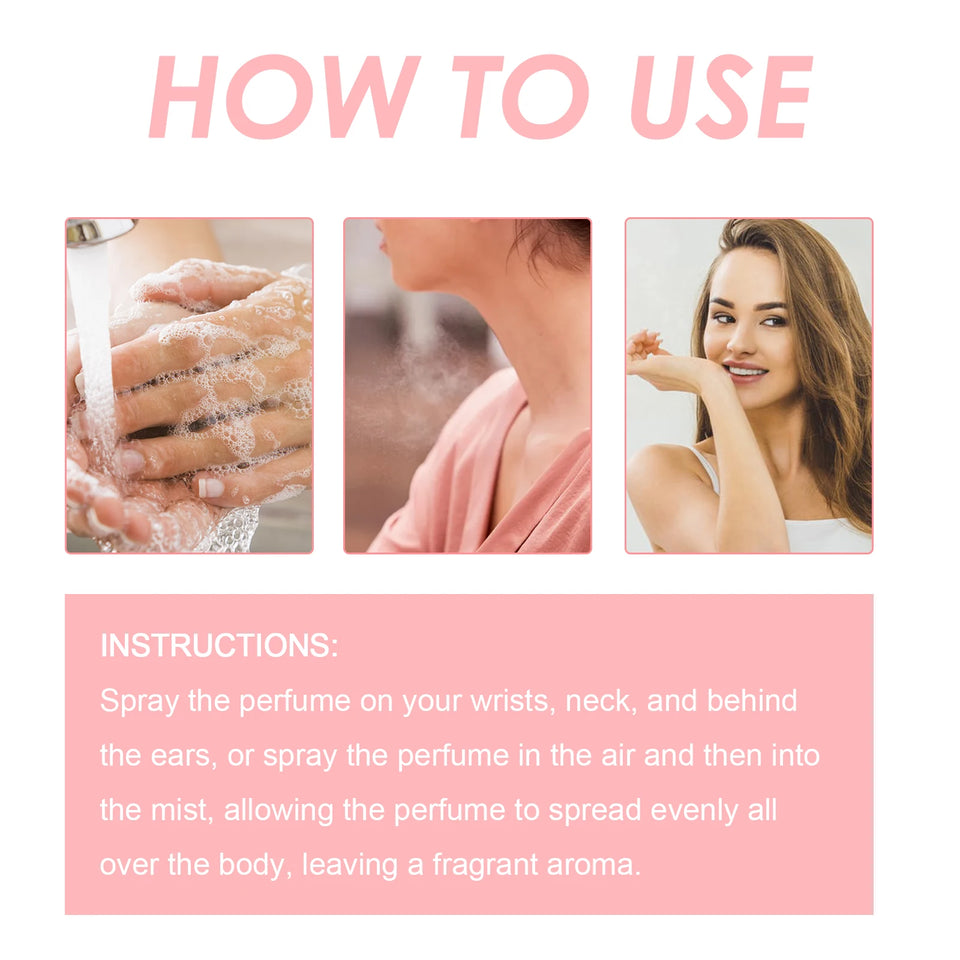 100ML High Quality Perfume Women Floral Scent Lasting Fragrance Eau De Parfum Exudes Feminine Charm Perfumes Mujer Originales