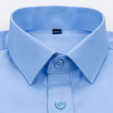 Men's Elastic Spring And Autumn New long Sleeve Shirt