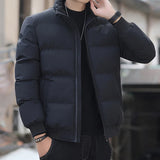 Mens Winter Jackets and Coats Cotton Outerwear Clothing  Parkas Jacket Men's Windbreaker Thick Warm Male M-5XL