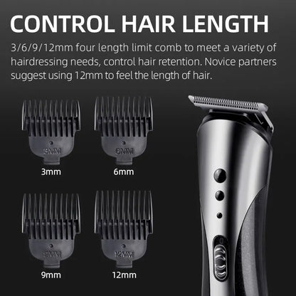 KEMEI KM-1407 Rechargeable Electric Nose Hair Clipper Multifunctional Men Hair Trimmer Professional Electric Shaver Beard Razor