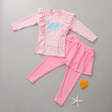 Girls swimwear Sun protection Quick drying Girls Long sleeved pants Swimwear