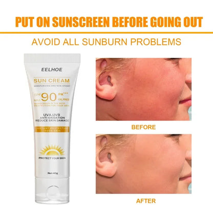 Isolation sunscreen moisturizes UV protection