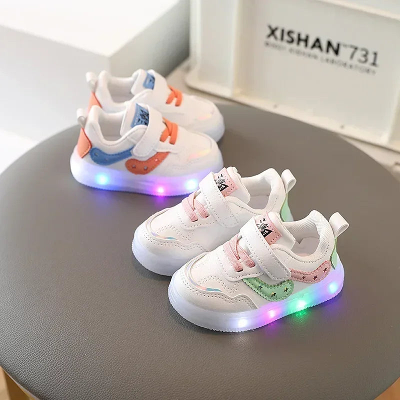 Tenis Children Led Shoe Boys Girls Lighted Sneakers Glowing Shoe for Kids