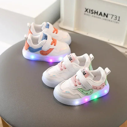 Tenis Children Led Shoe Boys Girls Lighted Sneakers Glowing Shoe for Kids