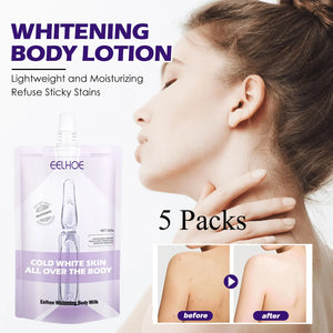 5 packs Niacinamide Whitening Body Lotion Improving Dull Skin Brightening Complexion Nourishing & Moisturizing Body Care Product