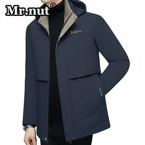 Winter Thermal Cotton-padded Jacket Men Clothing Hooded Thickening Outdoor Jackets Windbreak Quality Male Coat Trend Tops