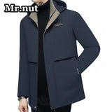 Winter Thermal Cotton-padded Jacket Men Clothing Hooded Thickening Outdoor Jackets Windbreak Quality Male Coat Trend Tops