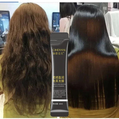 Magical Keratin Repairing Hair Mask for Damaged Frizzy Hair Deep Conditioner Fast Smooth Nourish Shiny Straightening Hair Care