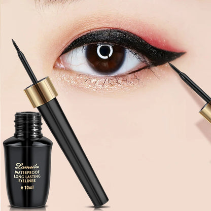 Black Ultra-fine Small Brush Head Liquid Eyeliner Pencil Waterproof Eye Liner Pen Eye Makeup Long-lasting Eyeliner Cosmetics